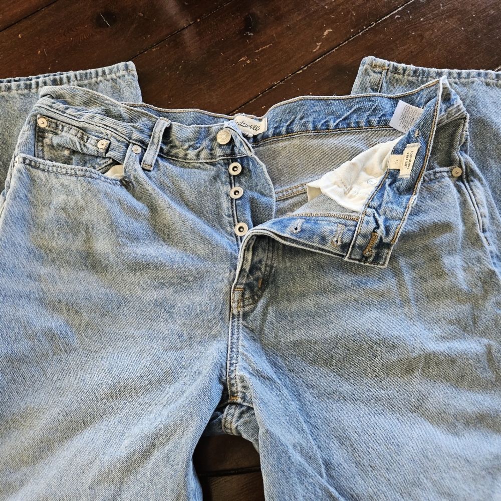 Madwell Low slung straight Jeans